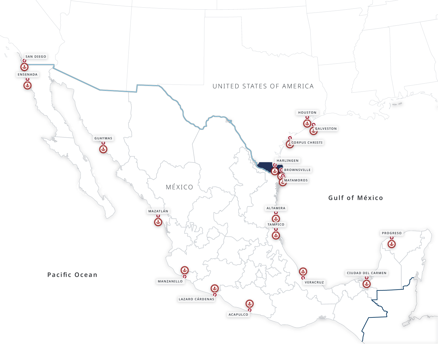 Texon Operations Map The Information Platform to Invest in Texas.