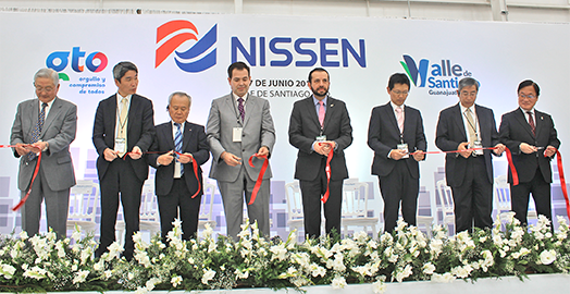 Nissen inaugurates its plant in Sendai Park