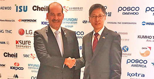 Korea and Spain created a link with Aguascalientes