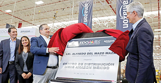 Amazon opens the largest Distribution Center in Mexico and LA