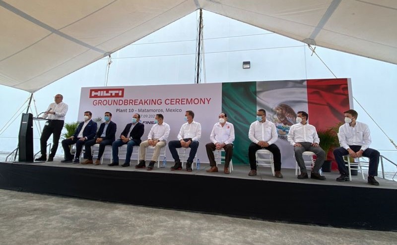 First stone laid for Hilti expansion in Matamoros