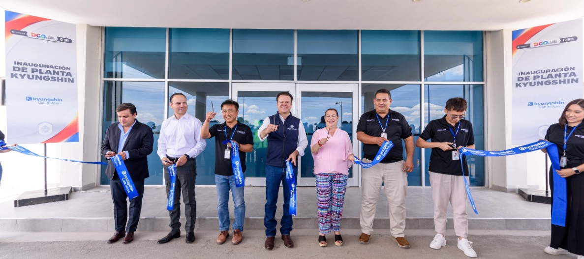 Kyungshin inaugurates three plants in Durango, generating 2,000 job opportunities