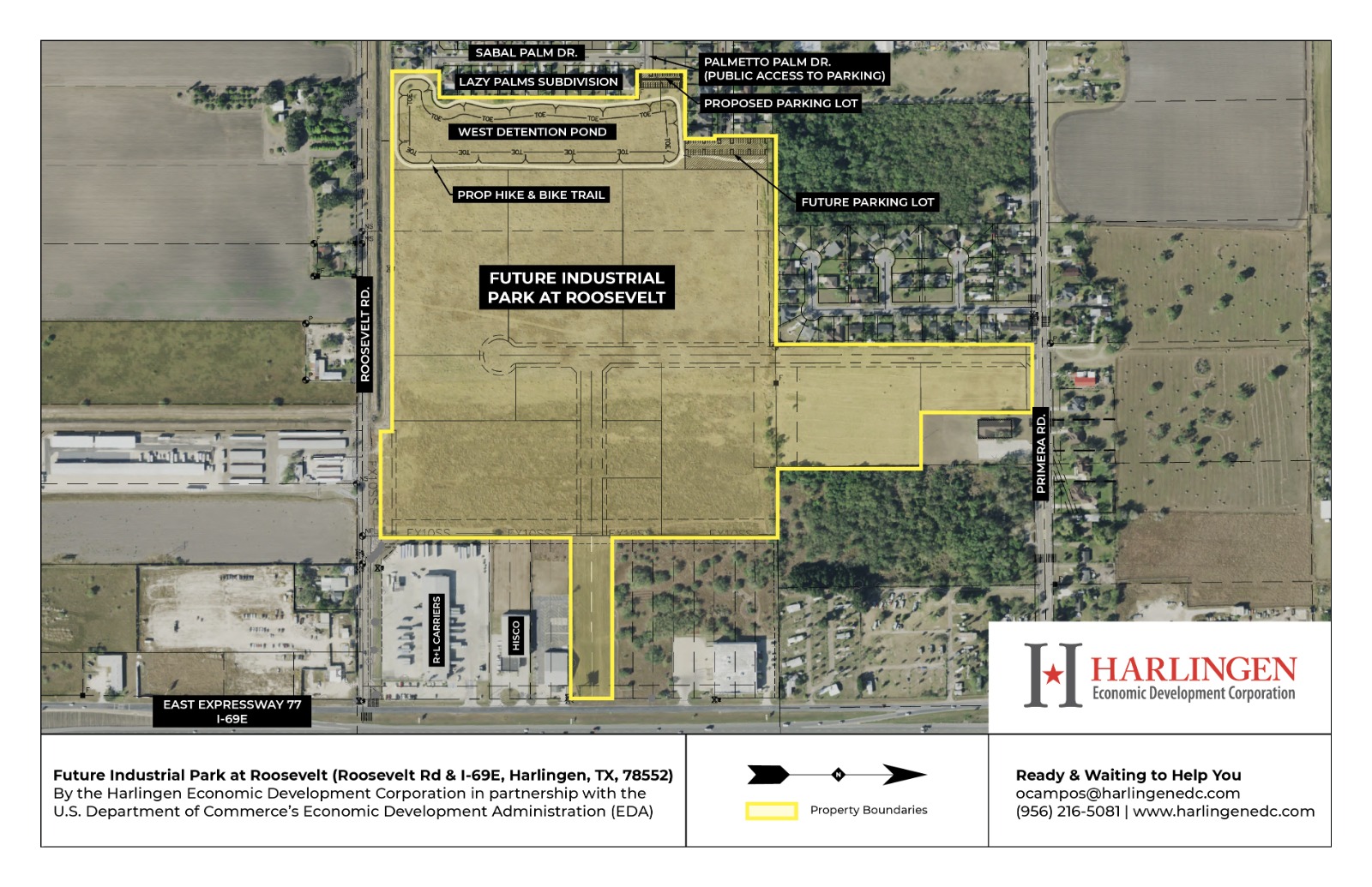 First companies to arrive at Rooselvelt Industrial Park in Harlingen, Texas