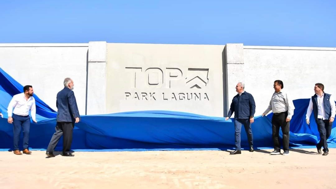 Groundbreaking for Top Park Laguna in Torreón, Coahuila