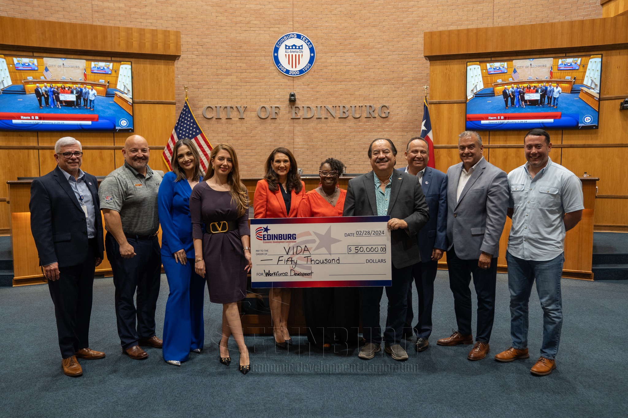Edinburg EDC allocates $50,000 to workforce development