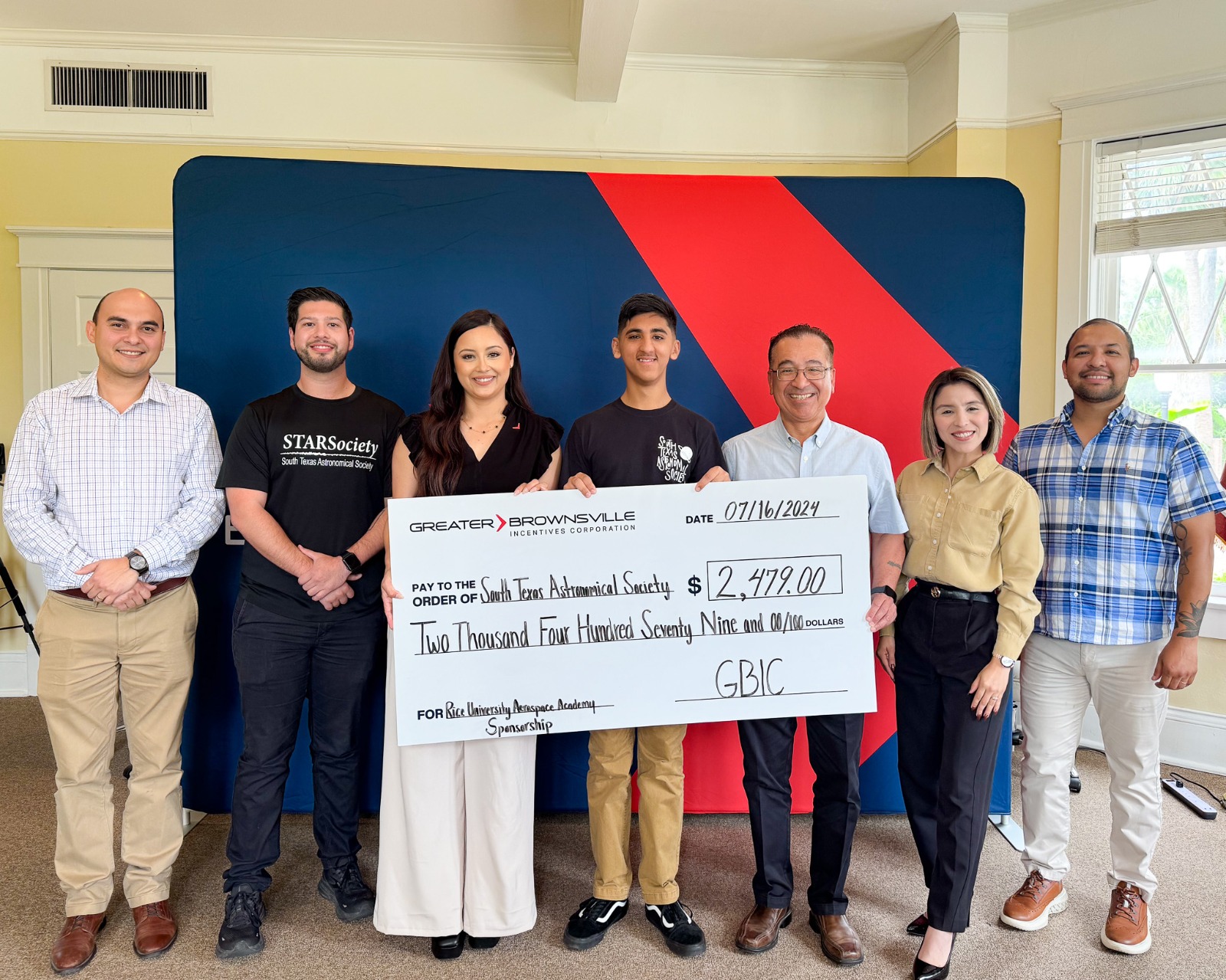 Brownsville Student to Attend Rice University Aerospace Academy with GBIC Support