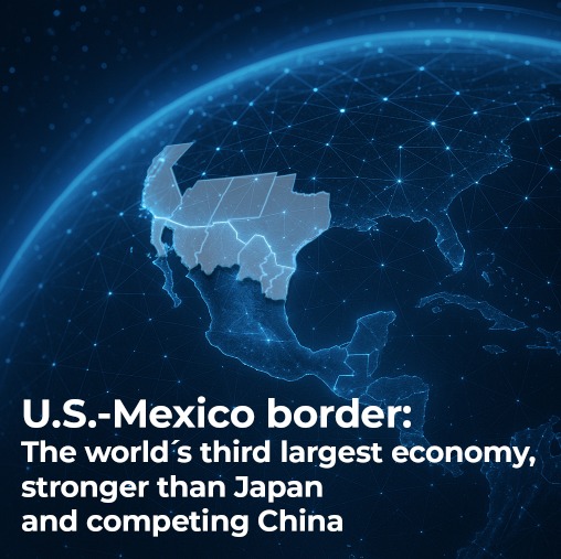 The Region That Produces More Than Germany and Japan: Mexico–U.S. Border Emerges as the World’s Third-Largest Economy