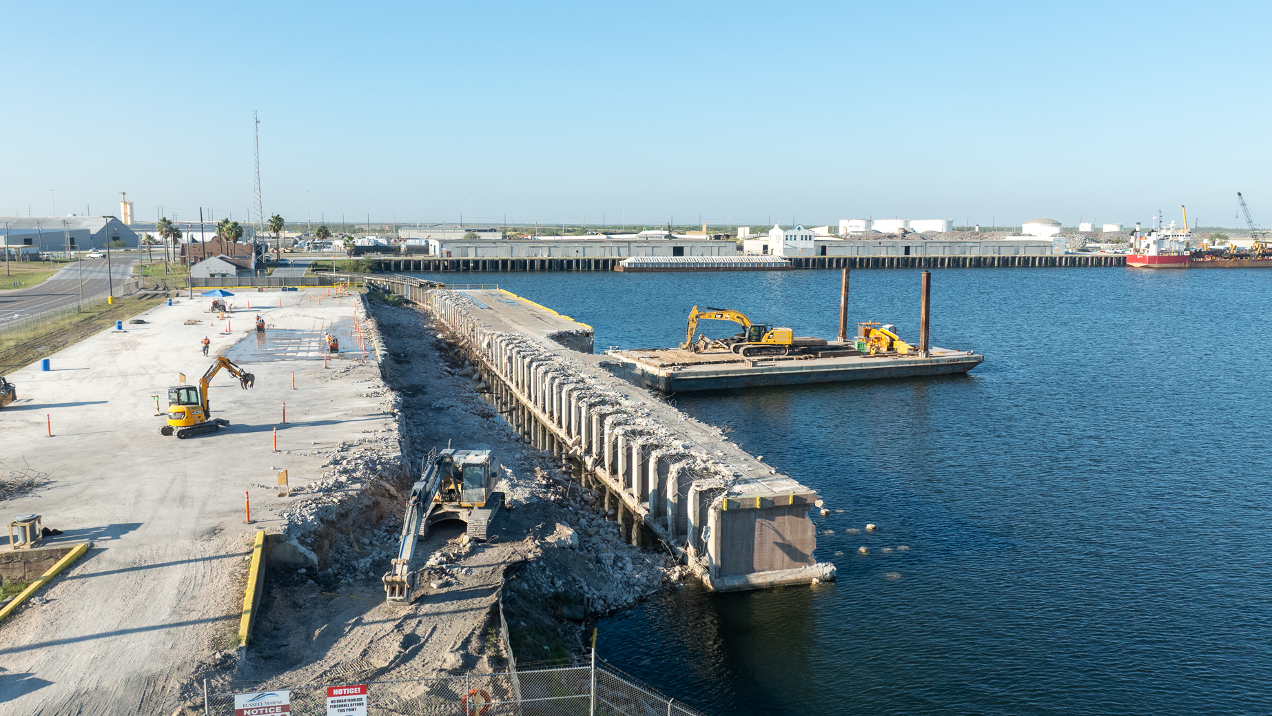 Port of Brownsville Begins Reconstruction of Cargo Dock 3