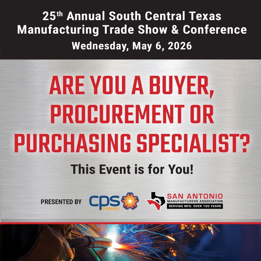 SAMA Manufacturing Trade Show Returns to San Antonio for Its 25th Edition