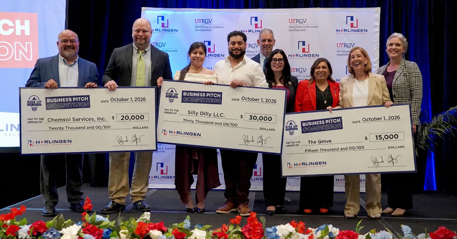 RISE Up Harlingen Awards $65,000 to Three Local Businesses